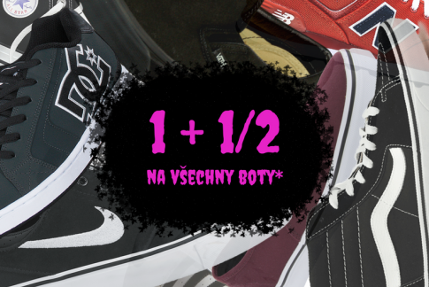 AKCE BOTY 1+1/2 ♥ 5.2-11.2
