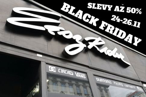 BLACK FRIDAY - SLEVY AŽ 50% ☺ 24.-26.11