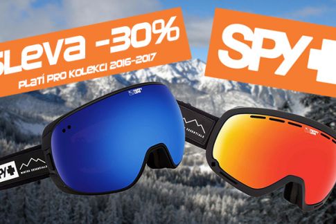 Hledáte snowboardové brýle? SPY -30% ❄️