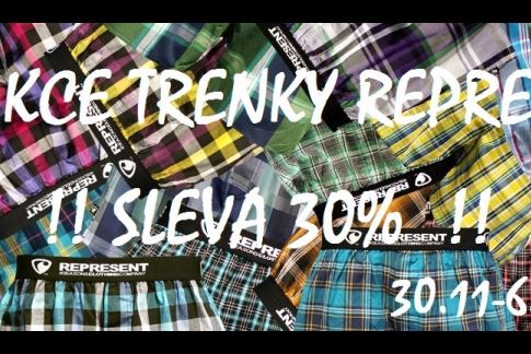 ◄AKCE REPRESENT TRENKY -30% DO KONCE TÝDNE►