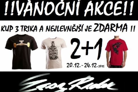 ◄TRIČKA 2+1 ZDARMA V EASY RIDERU►