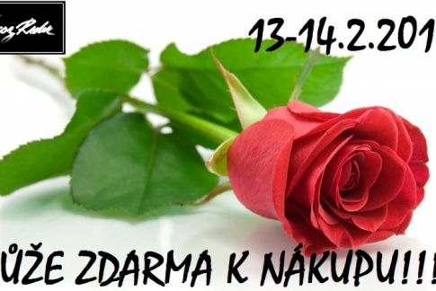 ◄VALENTÝSNKÁ AKCE - RŮŽE ZDARMA KE KAŽDÉMU NÁKUPU► 