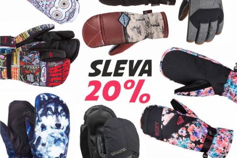 Další cool akce 20% na snb rukavice právě začíná v EASY RIDERu !!