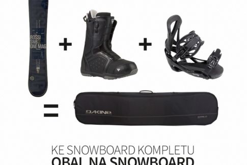 KE KAŽDÉMU SNOWBOARDOVÉMU SETU OBAL OD DAKINE ZDARMA