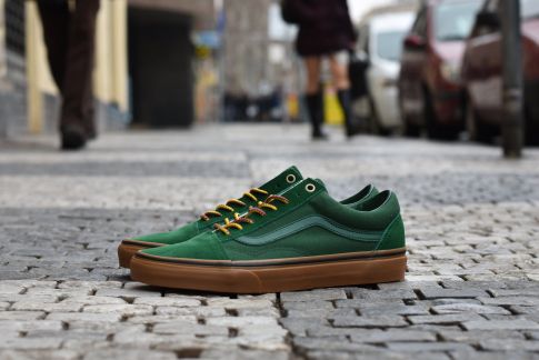 Vans Old Skool v zelené